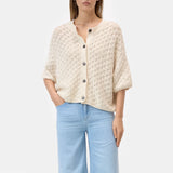 CLOSED Crew neck cardigan - Ivory