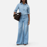 CLOSED Classic skjorte - Light Blue