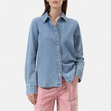 CLOSED Classic skjorte - light blue