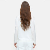 CLOSED Longsleeve crew neck bluse - ivory