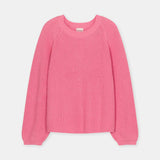 CLOSED Crew neck long sleeve strik - Peony Pink