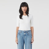 CLOSED Crewneck t-shirt - hvid