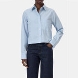 CLOSED Cropped Classic skjorte - Powder Blue