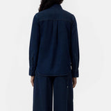 CLOSED Classic Shirt skjorte - Dark Blue