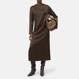 CLOSED Easy kjole - marsh green*