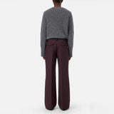 CLOSED Flye bukser - Cinder Brown