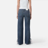 CLOSED Gillan strap detail jeans - dark blue