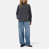 CLOSED High Crew strik - dark grey melange