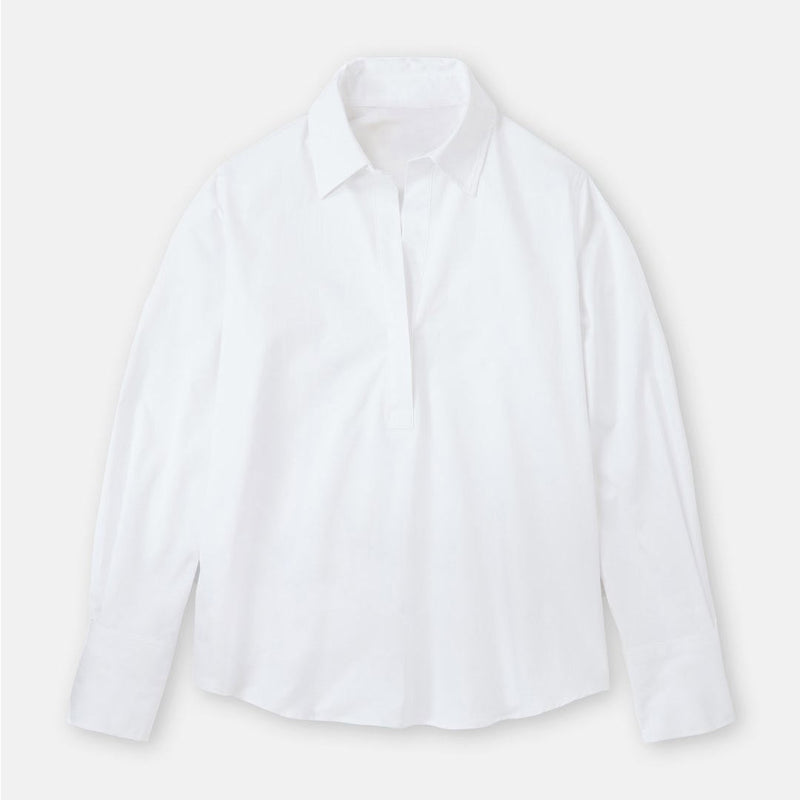 CLOSED oversize skjorte - hvid