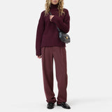 CLOSED Rolli longsleeve - dark raisin red