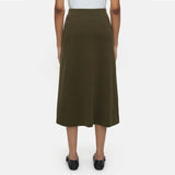 CLOSED Knit A-line nederdel - clover grøn