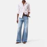 sart lyserød skjorte fra Closed