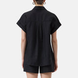 Kortærmet skjorte i sort fra Closed