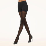WOLFORD Control Dots strømpebukser - sort