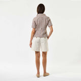 DEA KUDIBAL AgustinaDEA boucle jakke - Lurex Check