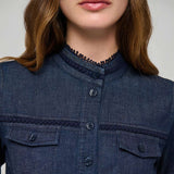 DEA KUDIBAL AugustaDEA kjole - Chambray Blue