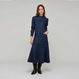 DEA KUDIBAL AugustaDEA kjole - Chambray Blue