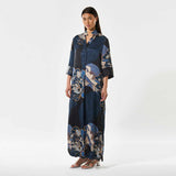 DEA KUDIBAL HelgaDEA silke kjole - Alepidia Blue