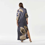 DEA KUDIBAL HelgaDEA silke kjole - Belladonna Steel