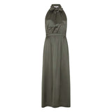 Grøn lang silkekjole fra Dea Kudibal