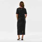 DEA KUDIBAL AnineDEA paillet bluse - sort