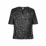 DEA KUDIBAL AnineDEA paillet bluse - sort