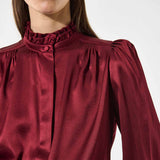 DEA KUDIBAL RobertaDEA silke skjorte - Bourgogne