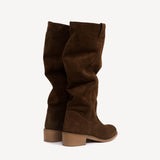 DICO Ann Suede støvler - Dark Brown
