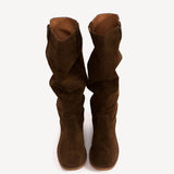 DICO Ann Suede støvler - Dark Brown