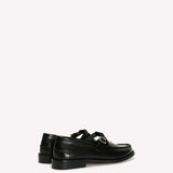 DICO T-bar Moccasin Loafer sko - sort*
