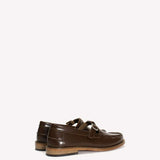 DICO T-bar Moccasin Loafer sko - brun