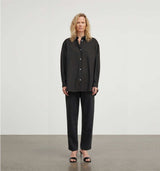 SKALL STUDIO Edgar skjorte - sort