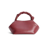 GANNI A5313 Bou small taske - burgundy