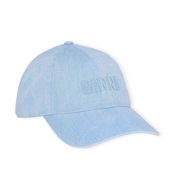 GANNI A5760 Cap kasket - baby blue denim