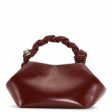 GANNI A6499 Bou Bag Small Oleatex taske - burgundy