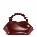 GANNI A6499 Bou Bag Small Oleatex taske - burgundy