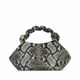 Bou taske i slange print fra Ganni