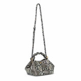 Bou taske i slange print fra Ganni