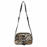 GANNI A6535 Bucky Camera Bag Nylon Print - leopard