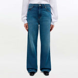 GANNI A1100044 Heavy Denim Izey jeans - Dark Blue Vintage