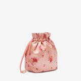 GANNI B3010279 Pouch Printed Nylon - shrimp