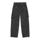 Sorte cargo bukser fra Ganni