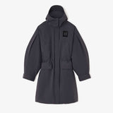 GANNI W1012 Ripstop Tri-Layer Parka Coat - Phantom
