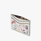 GANNI A7031 Bou kortholder - egret med katte