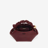 GANNI A6947 Bou Bag Mini taske - burgundy