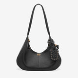 GANNI A6981 Bou bag hobo medium - sort