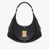 GANNI A6998 Kat Small Gold taske - sort