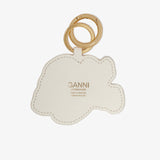 GANNI A7061 nøglering - tobacco brun hundehvalp