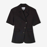 GANNI A1020097 blazer - sort