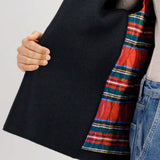 HARRIS WHARF LONDON Raglan jakke - Dark Blue